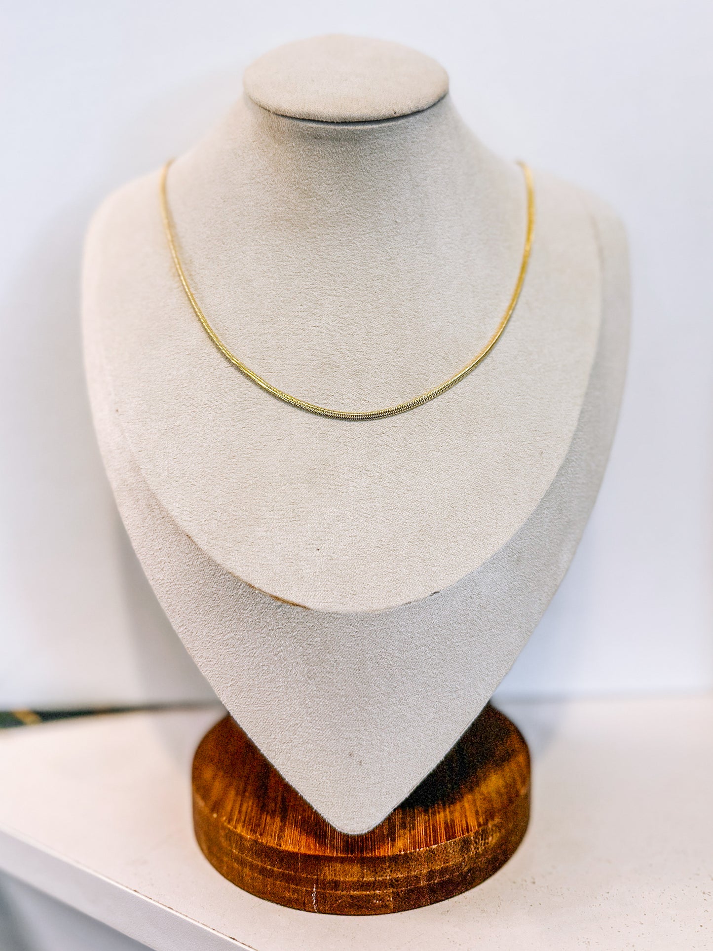 Super Skinny Herringbone Chain