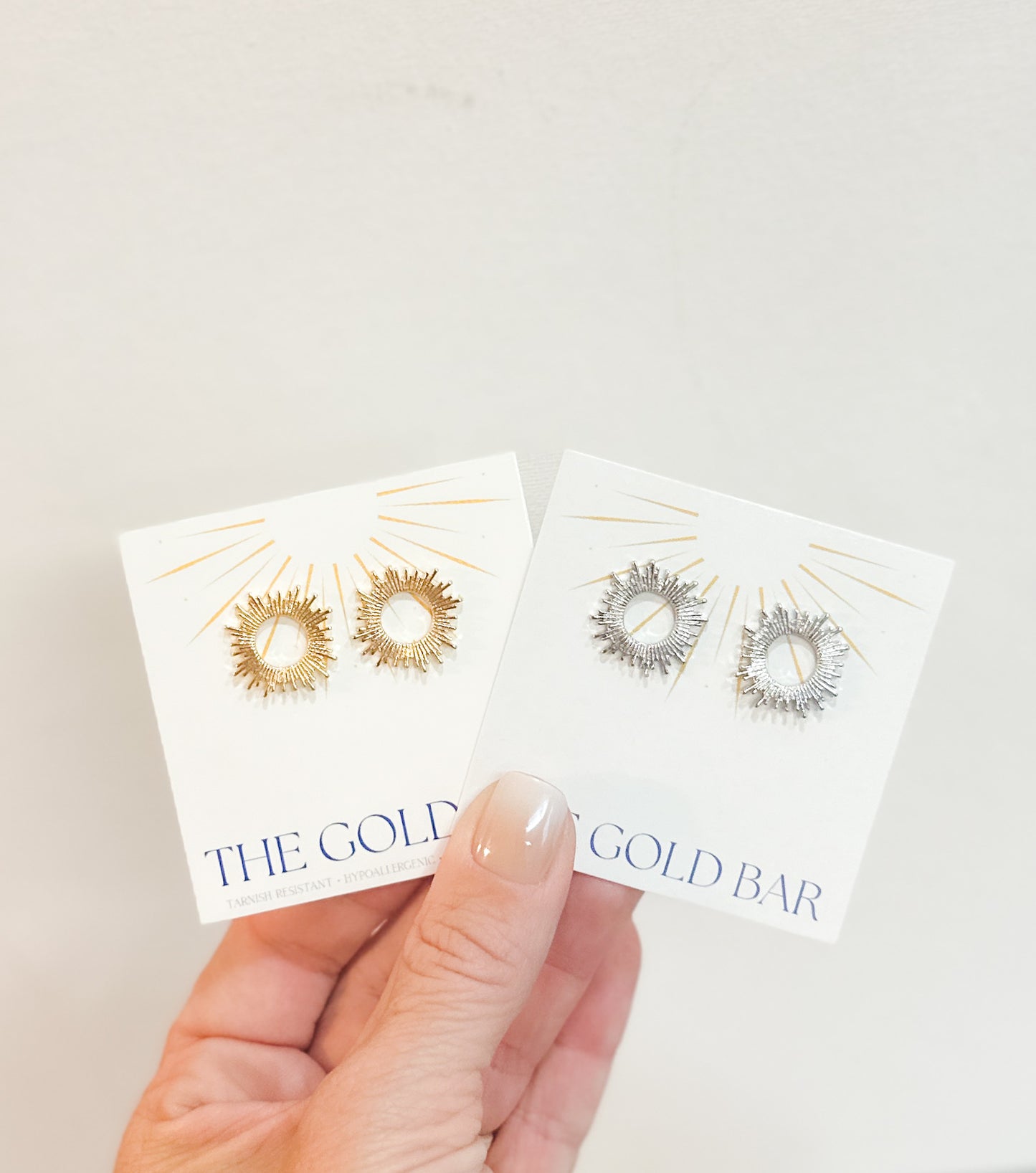 Sunburst Stud Earrings