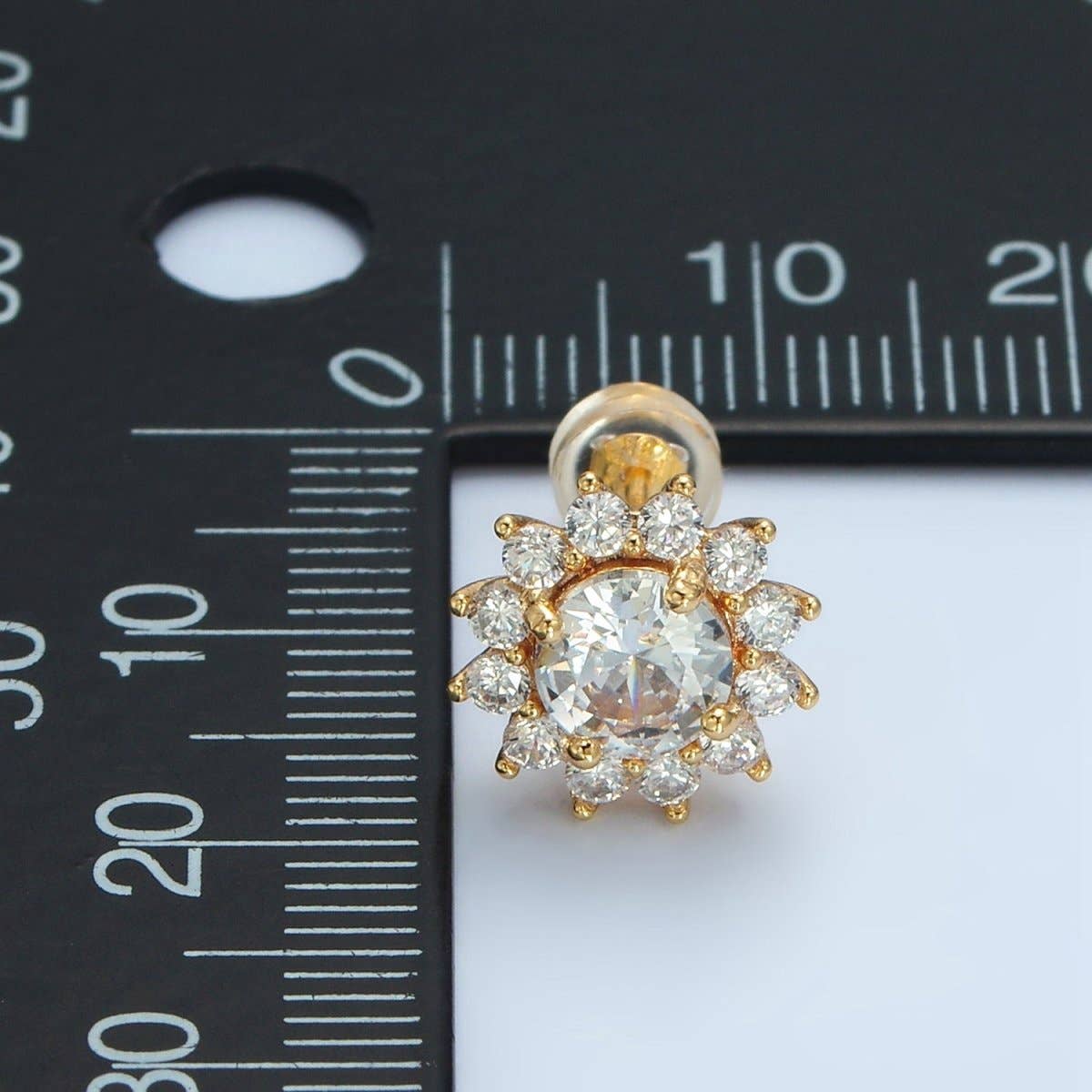 Celestial Sun Stud Earrings