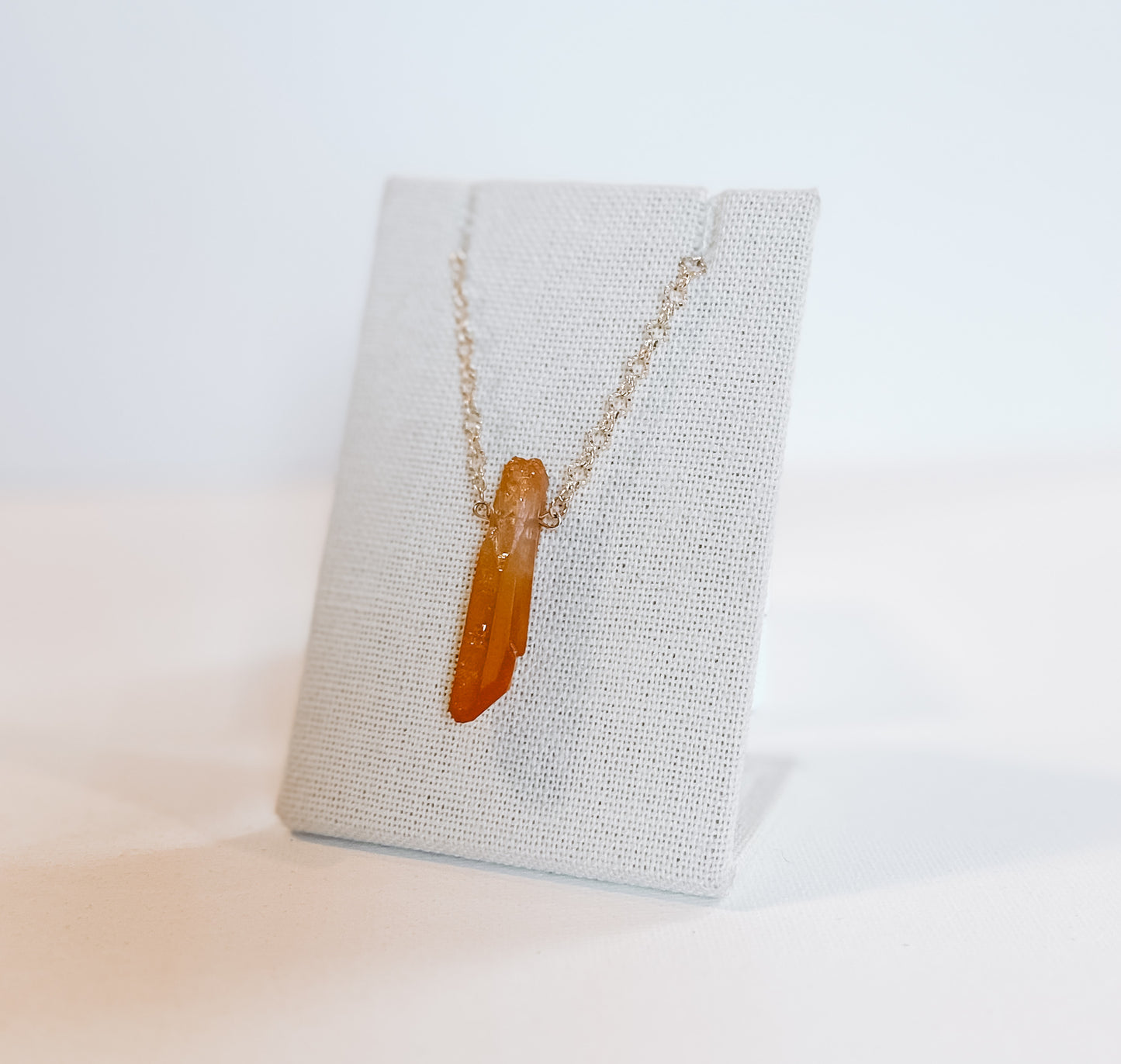 Citrine Crystal Necklace