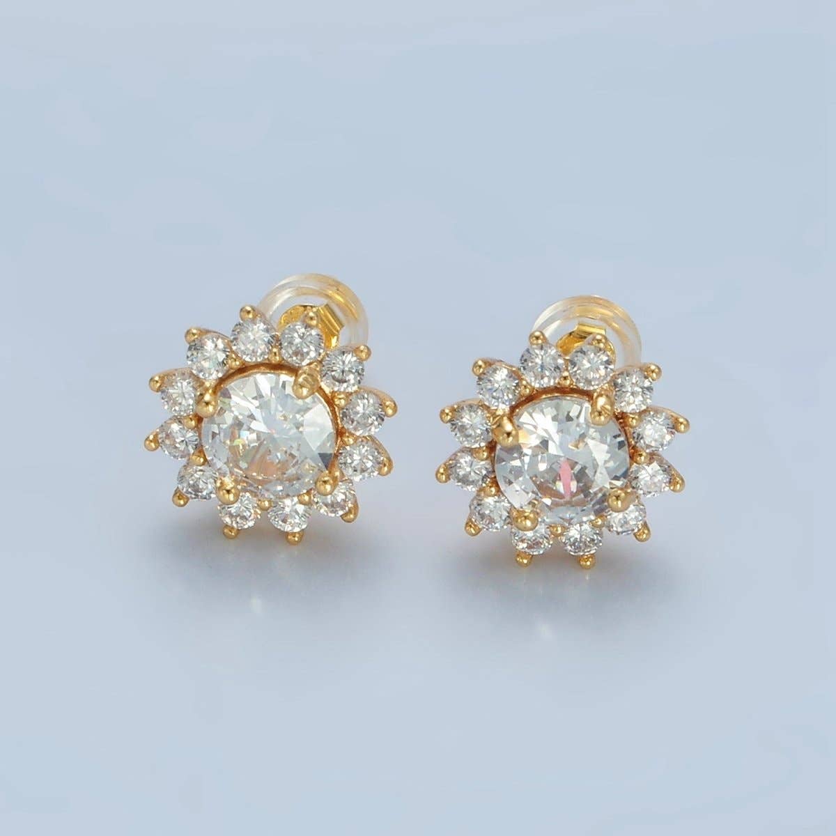 Celestial Sun Stud Earrings