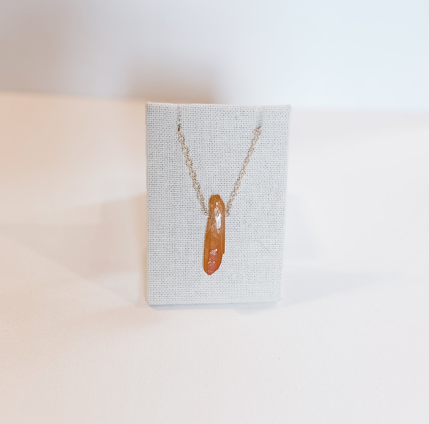 Citrine Crystal Necklace