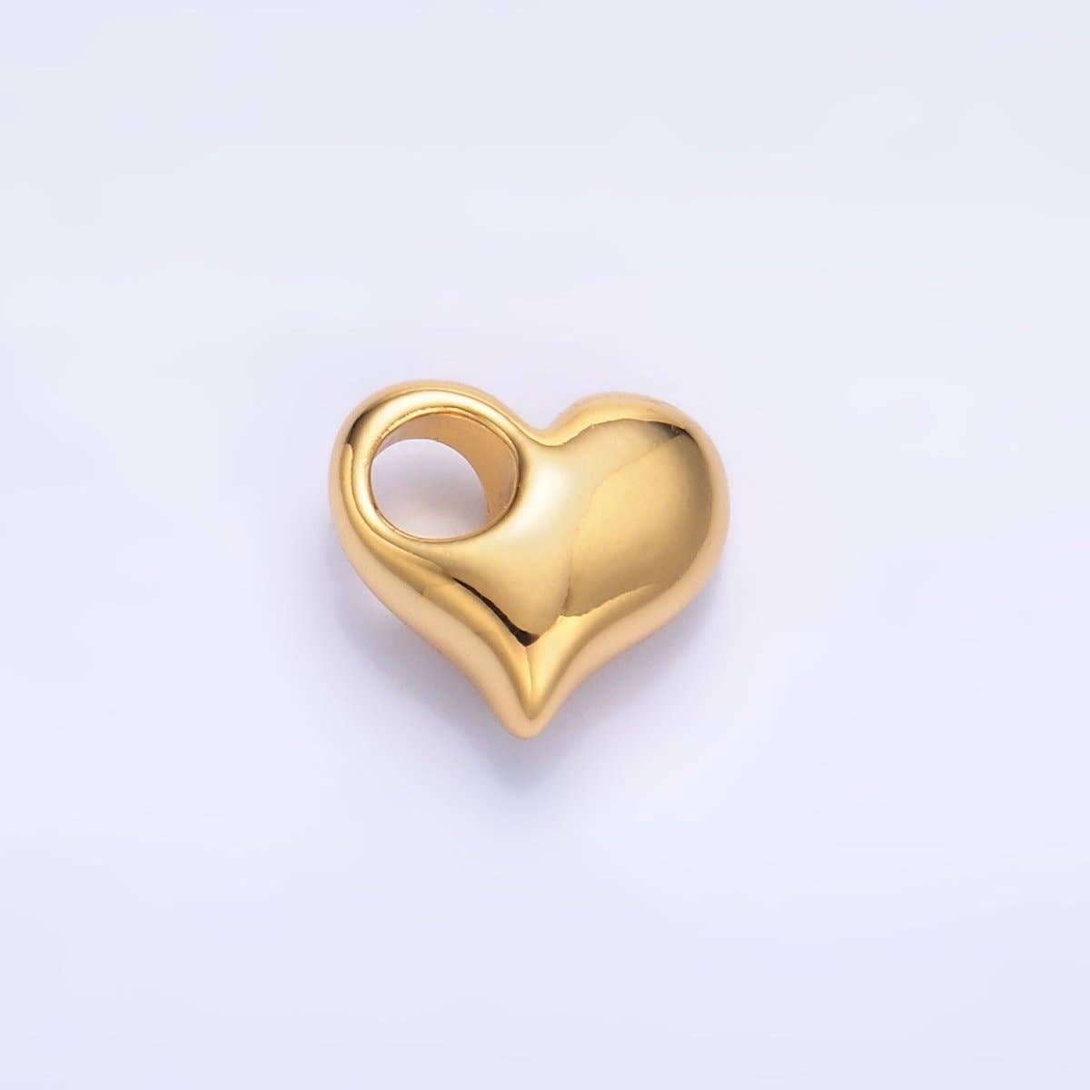 24K Gold Filled 10mm Heart