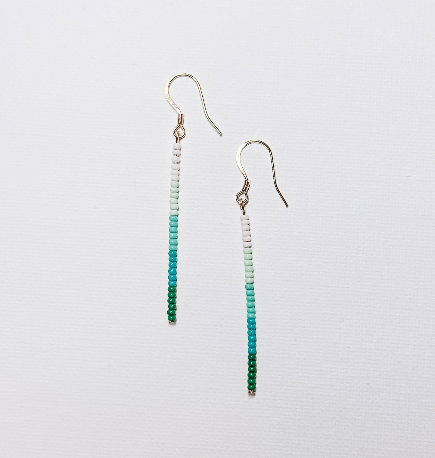 Beaded Bar Earrings