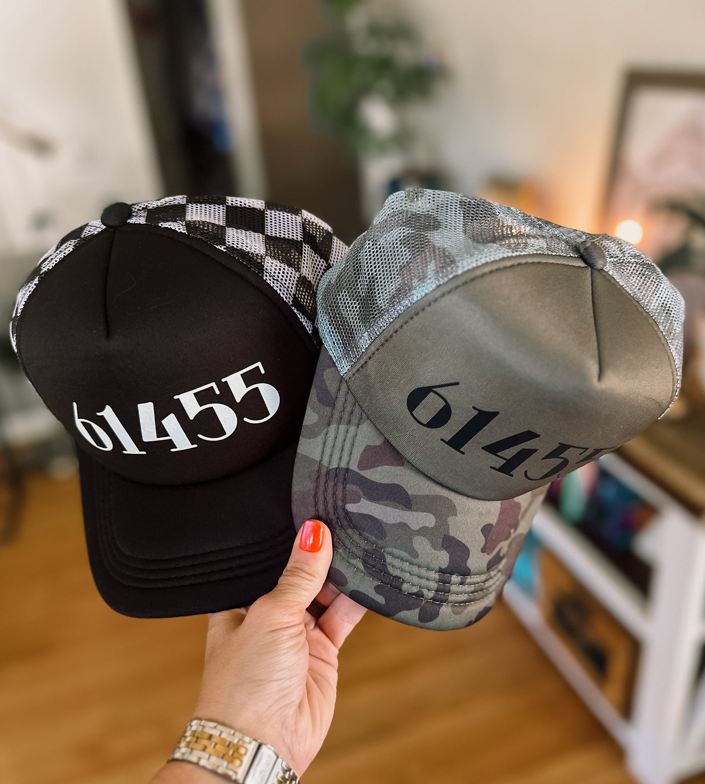 Zip Code Trucker Hat
