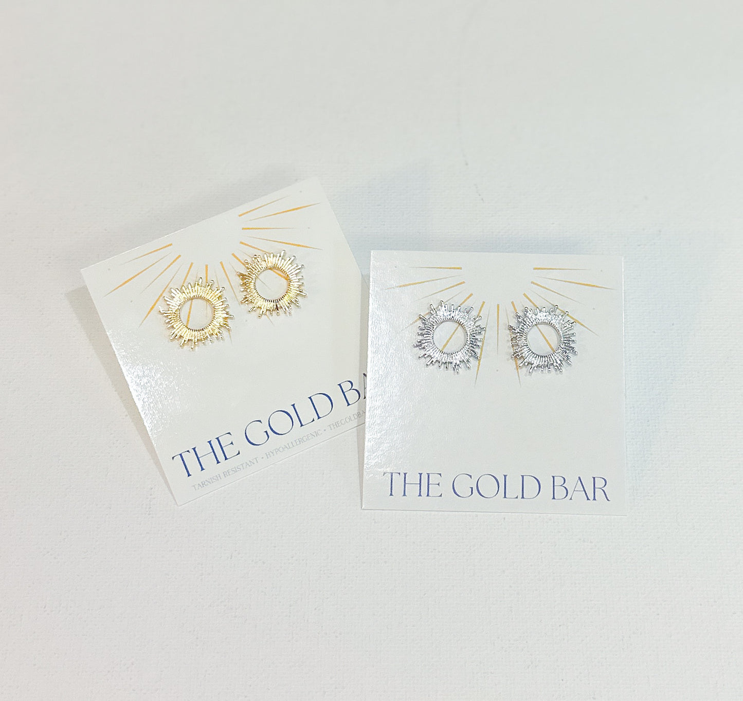 Sunburst Stud Earrings