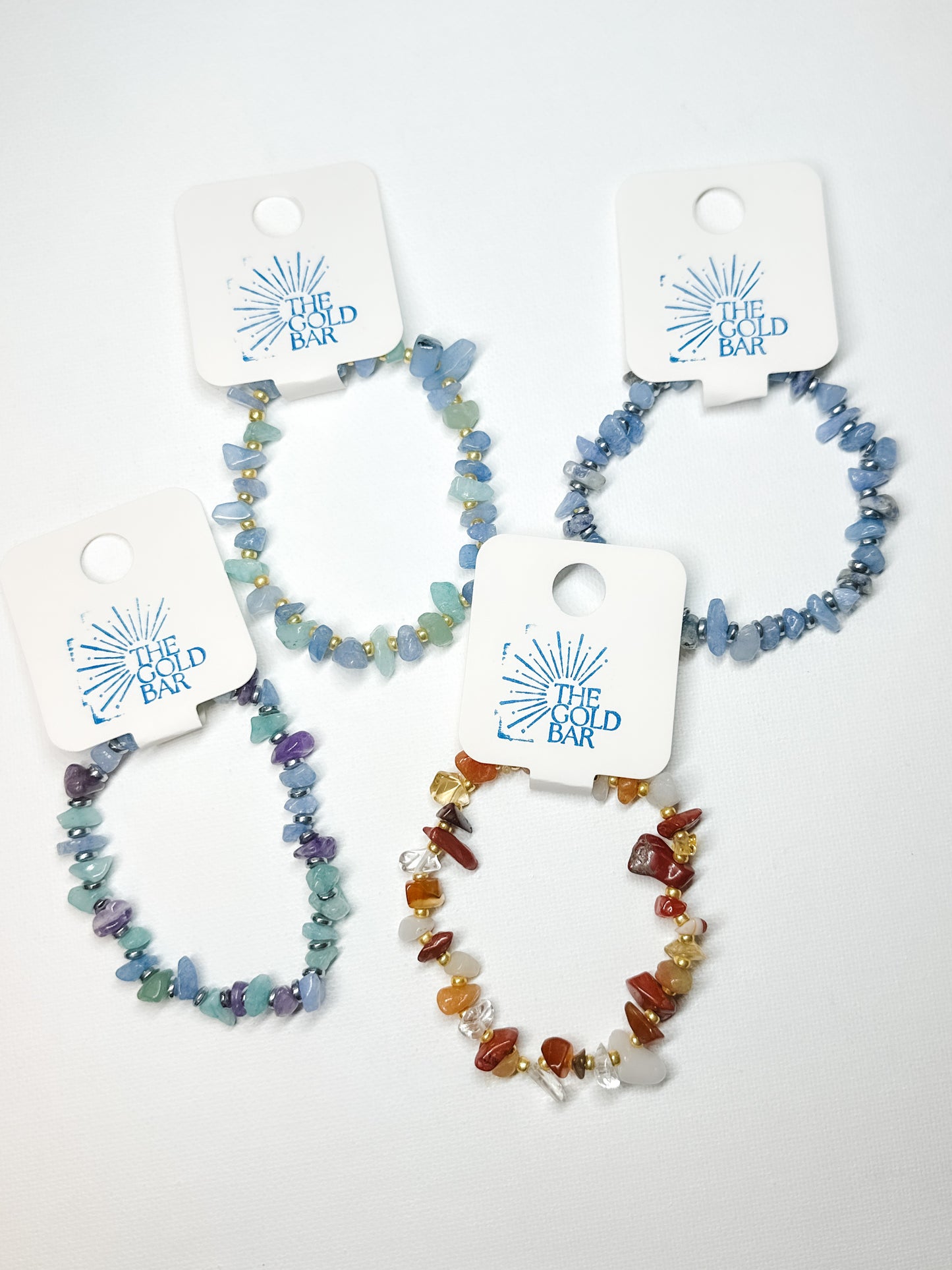 Sea Glass Bracelet - Blue