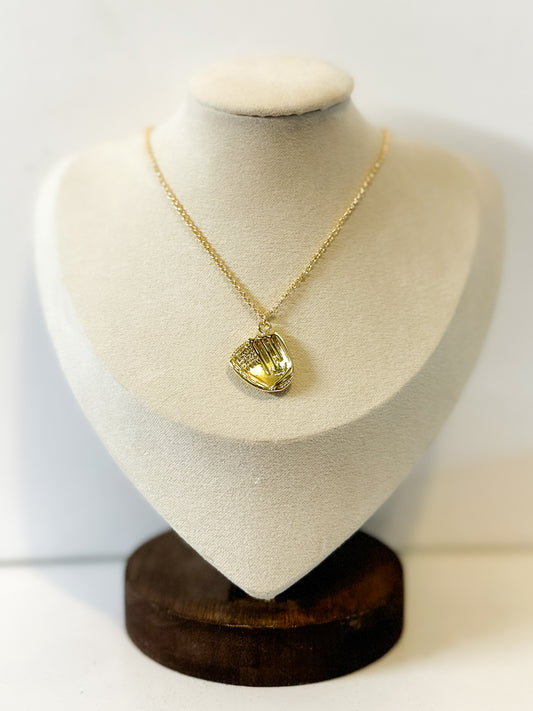 PREORDER* Gold Glove Pendant