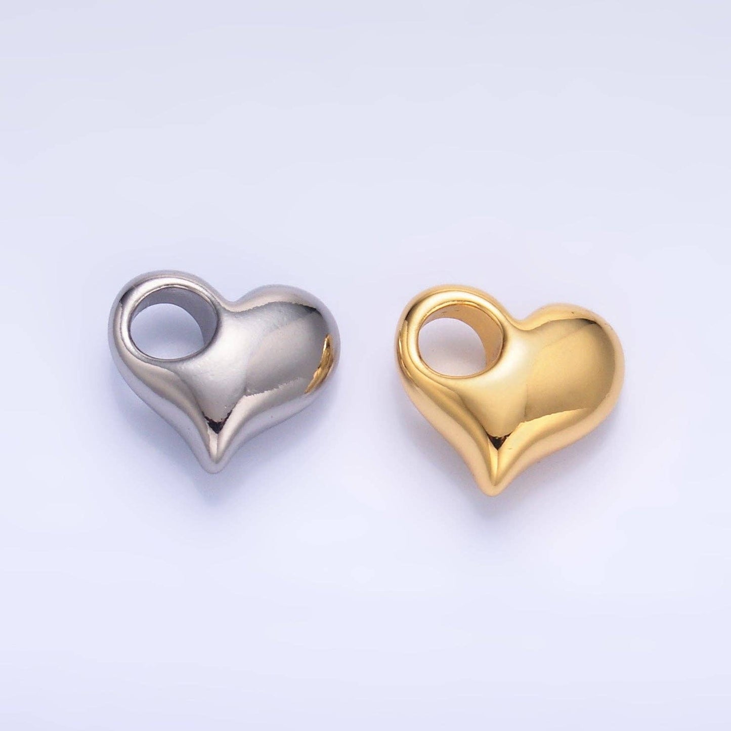 24K Gold Filled 10mm Heart