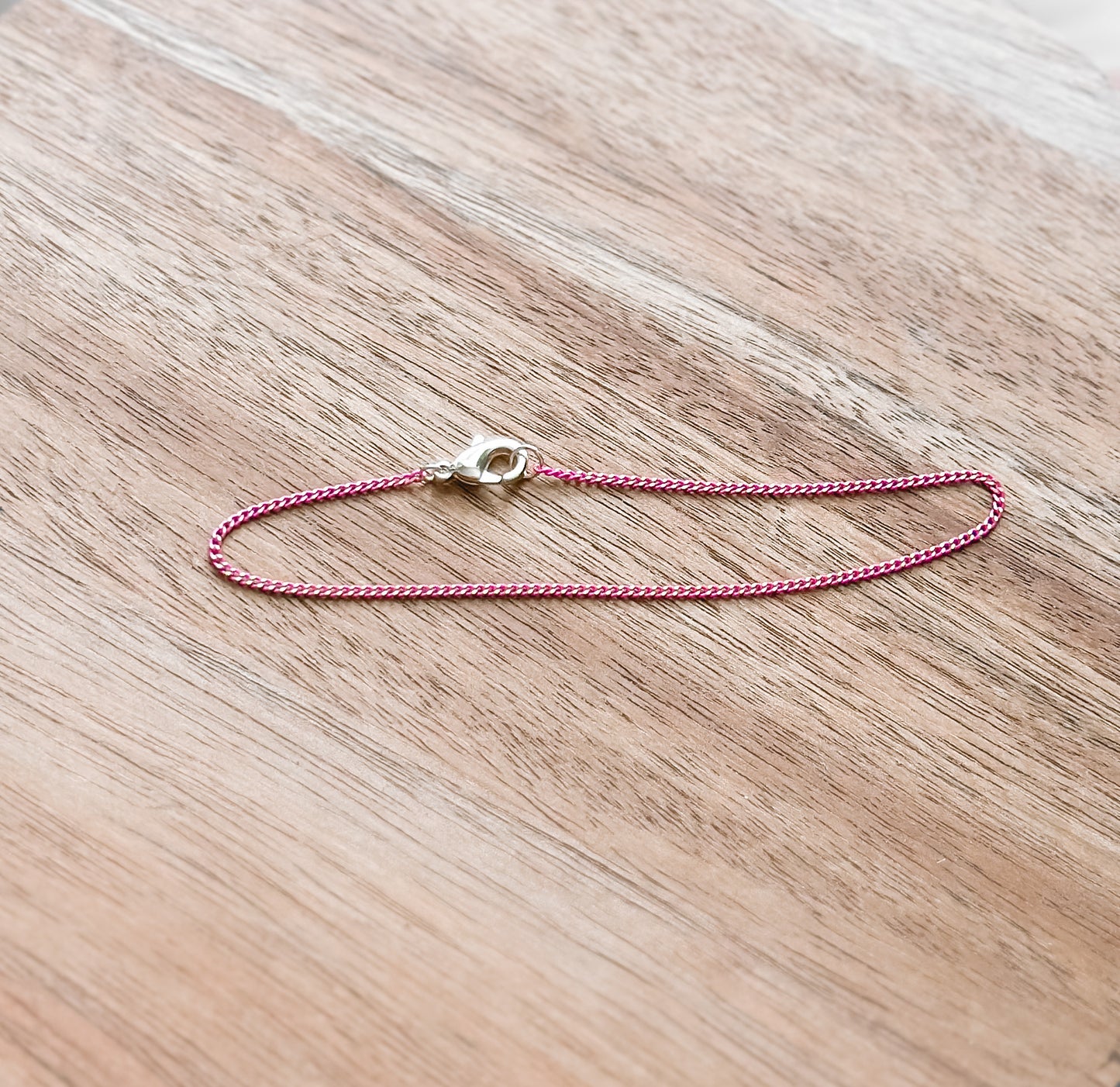 Blush Anklet