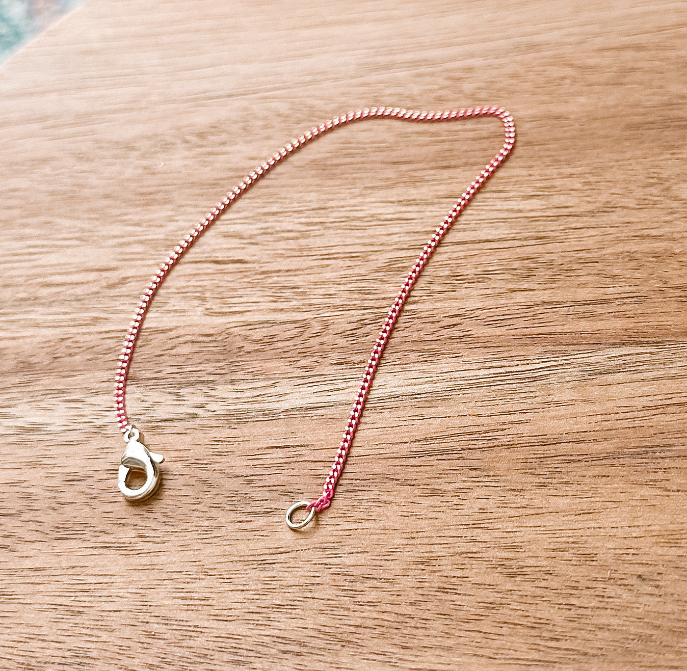 Blush Anklet