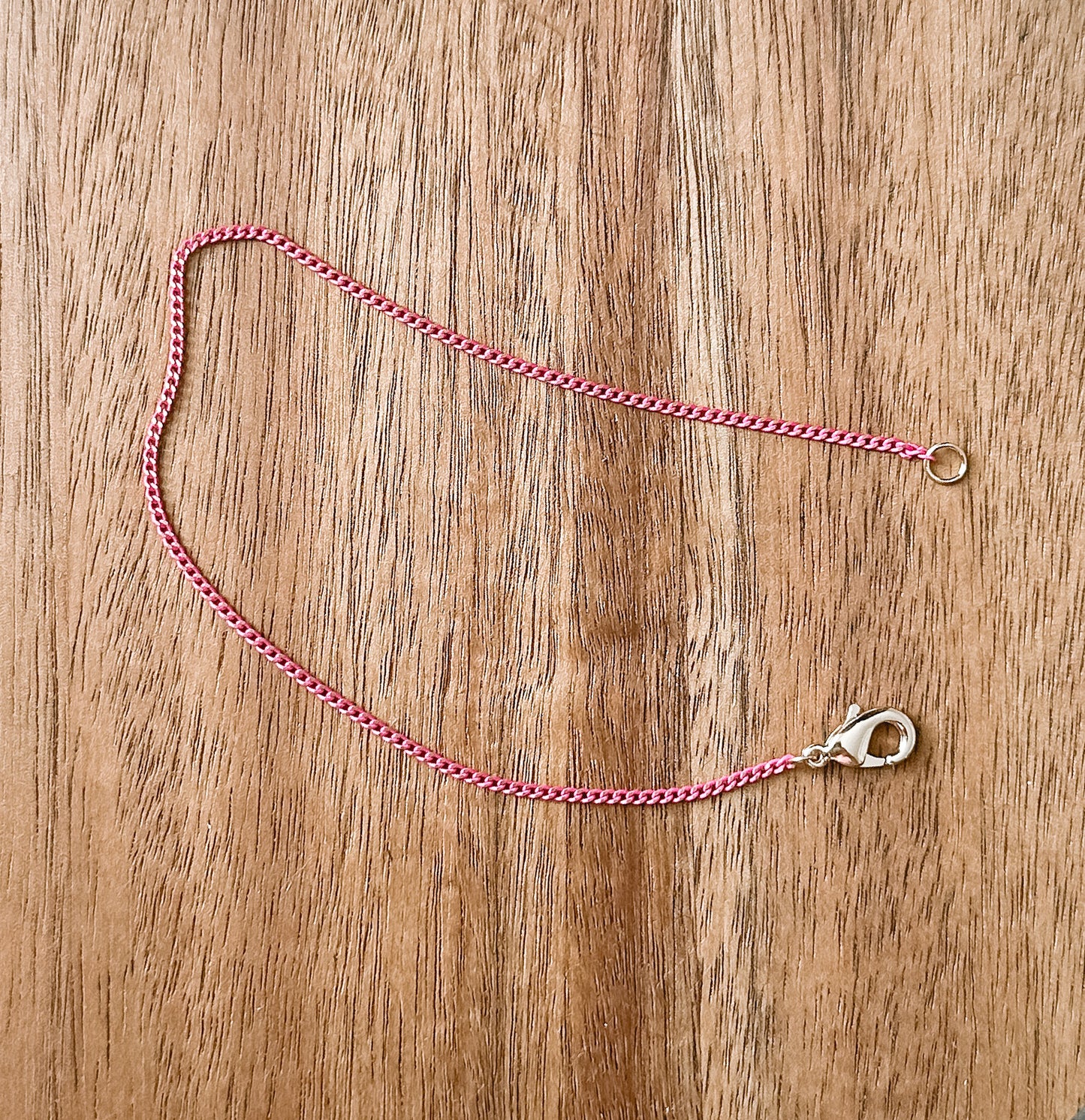 Blush Anklet